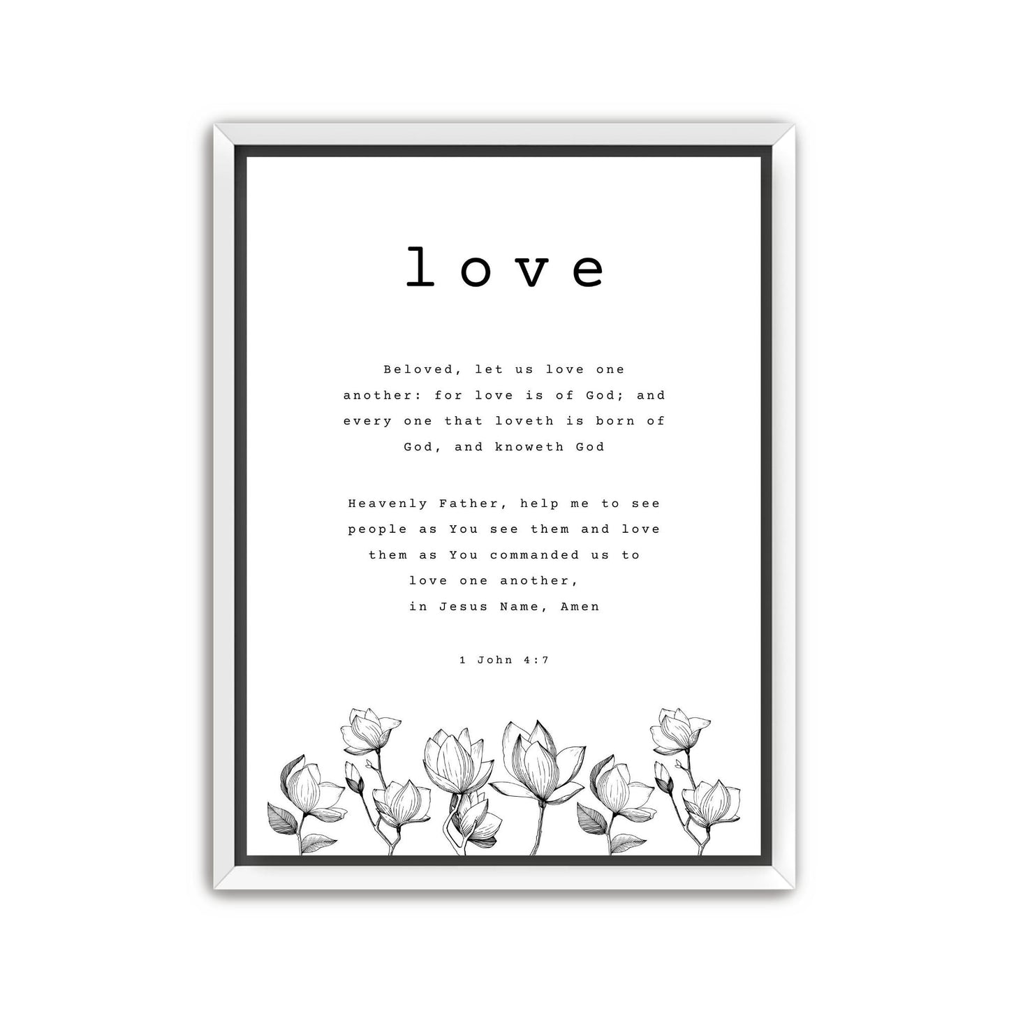 Faith Hope Love Canvas