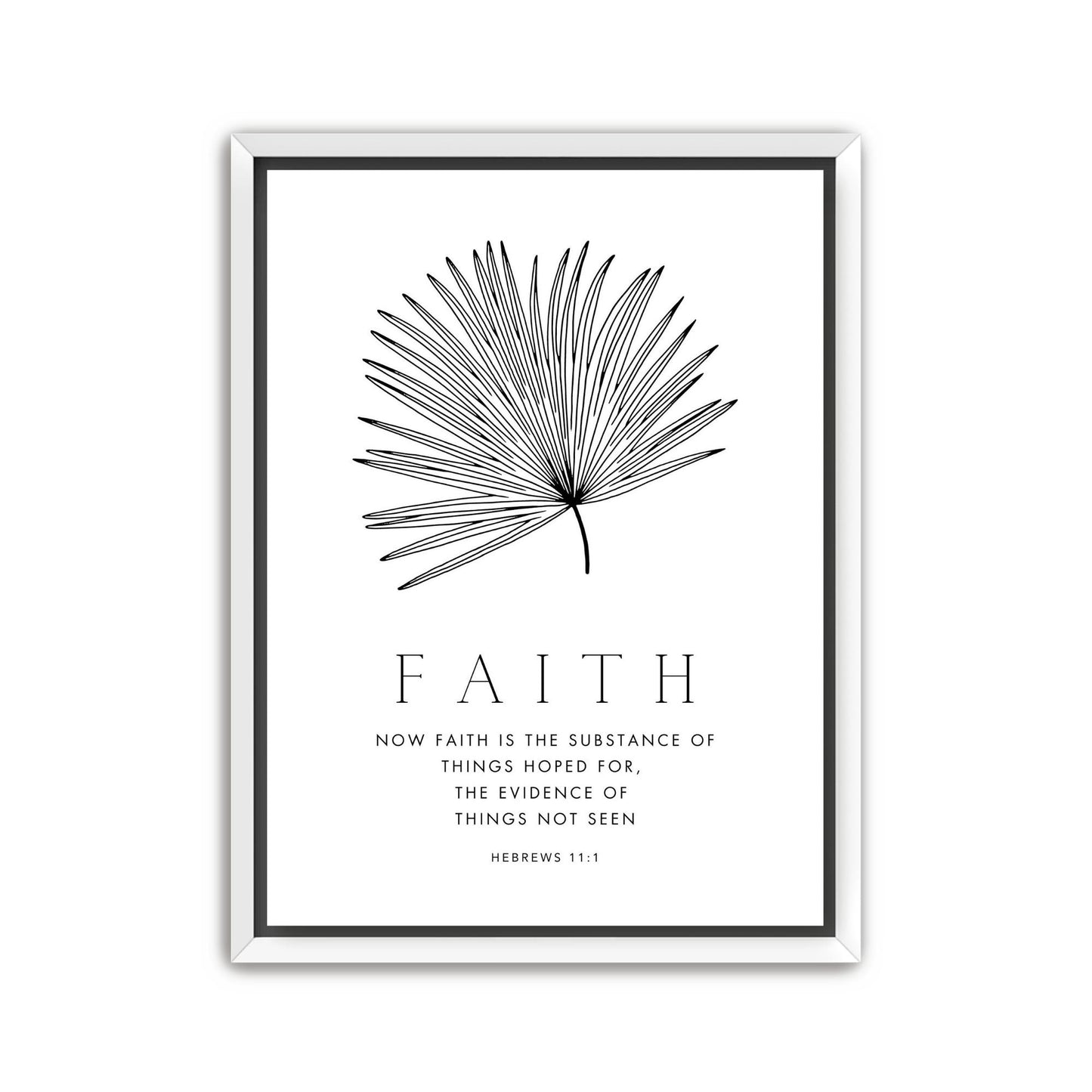 Faith Hope Pray Art Canvas Set