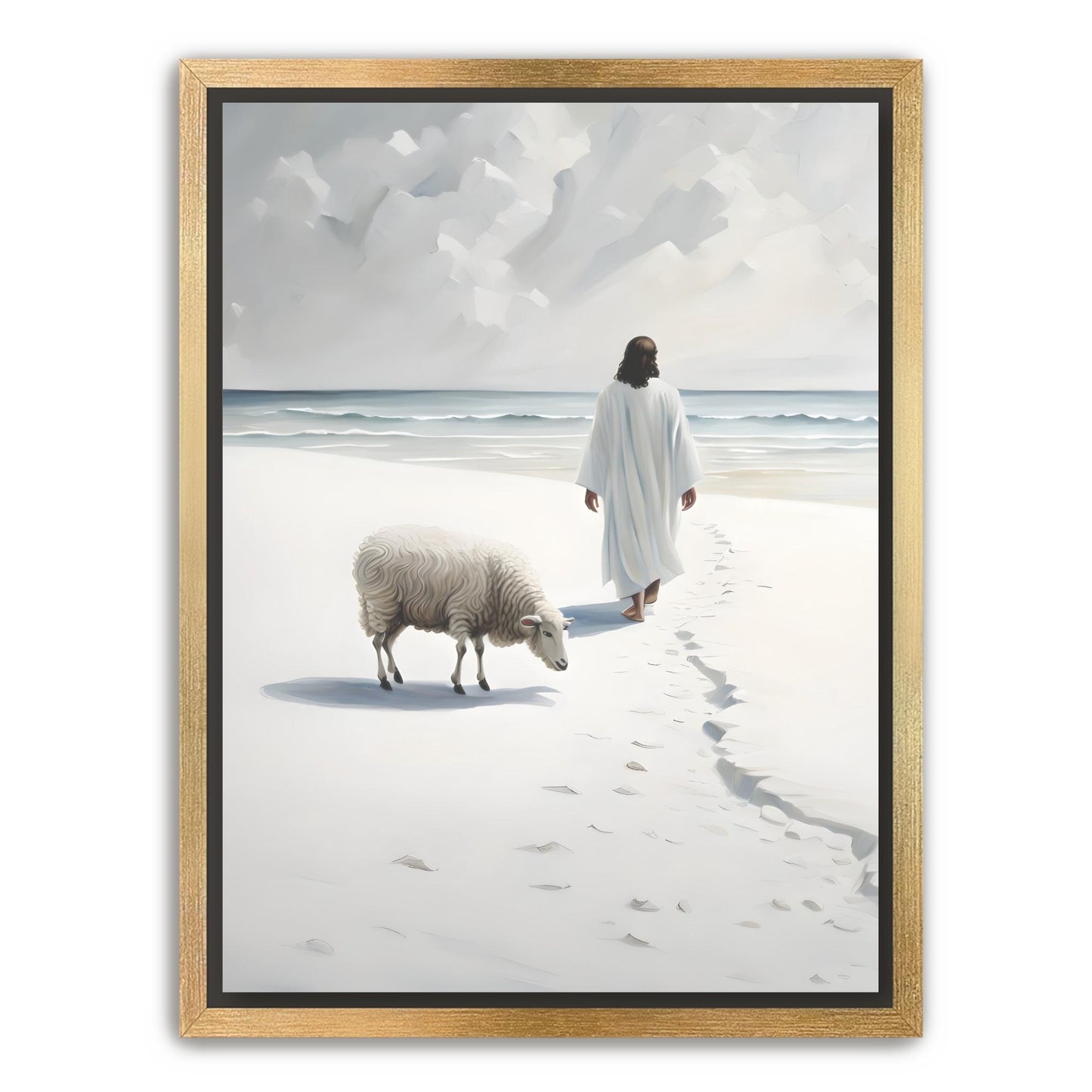 He Leaves the 99 Canvas