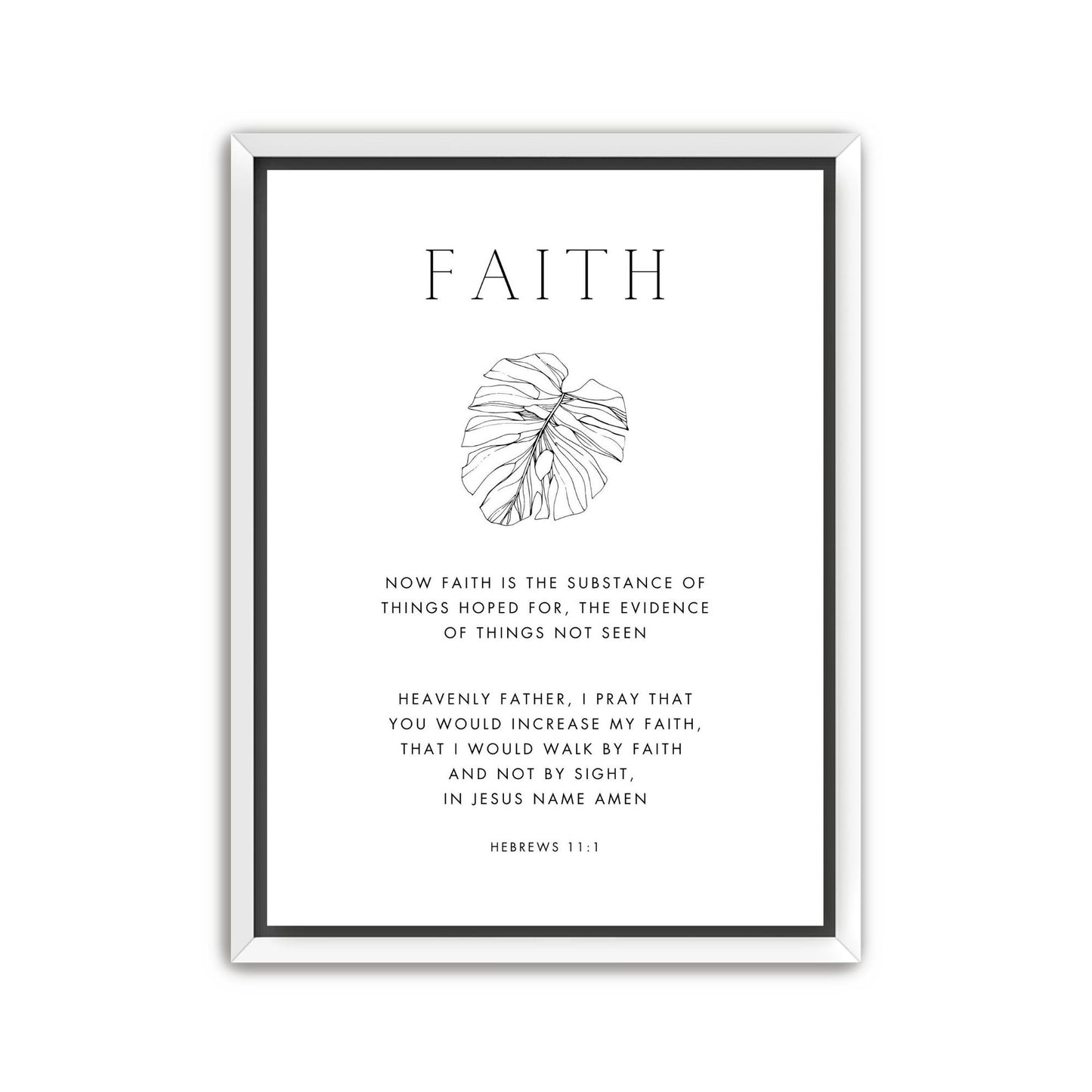 Faith Hope Love Canvas