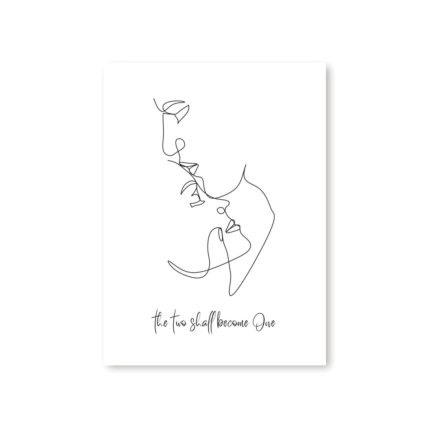 Two Become One Canvas