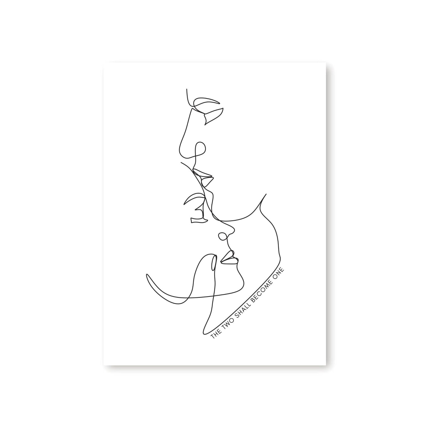 Two Become One Canvas