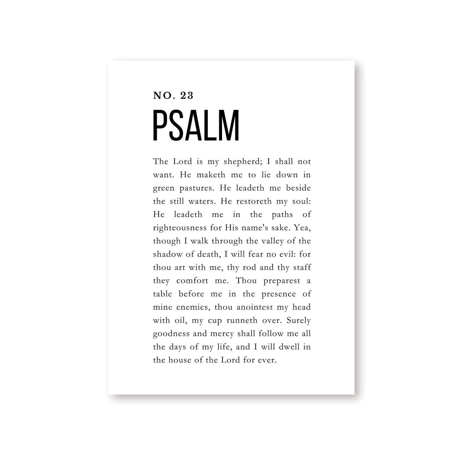 Psalm 23