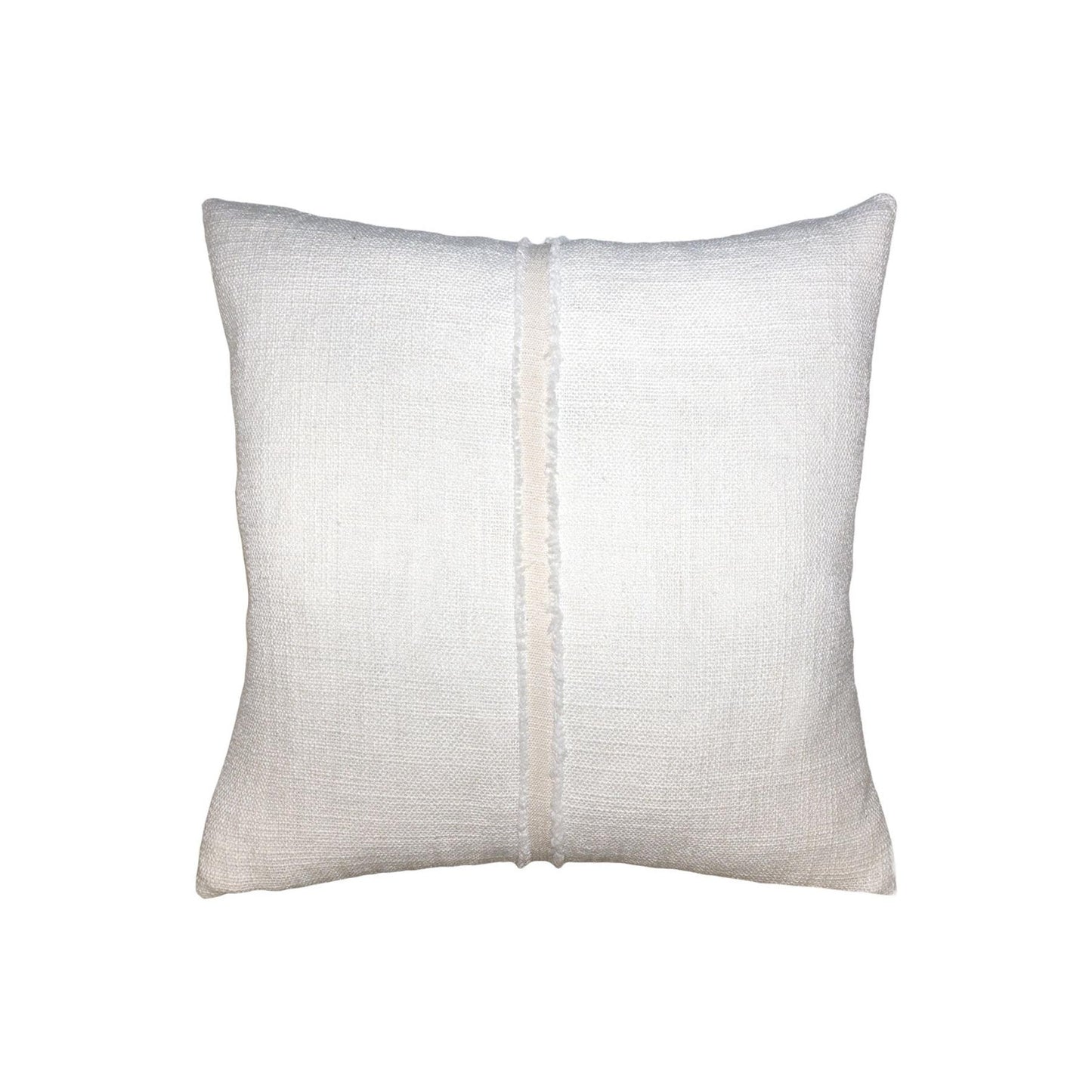 Hopsack Stitched White