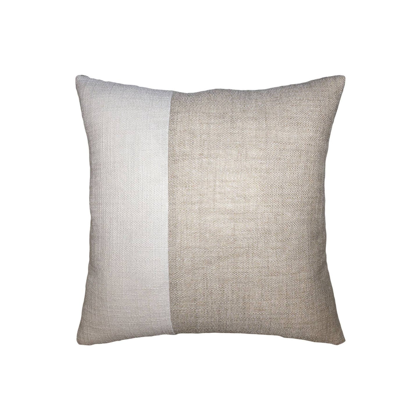 Hopsack Two Tone Natural White