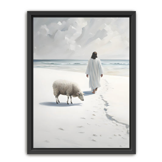 He Leaves the 99 Canvas