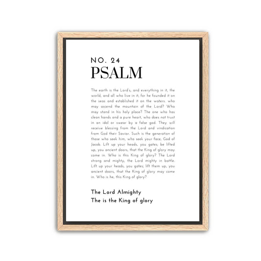 Psalm 24 Canvas