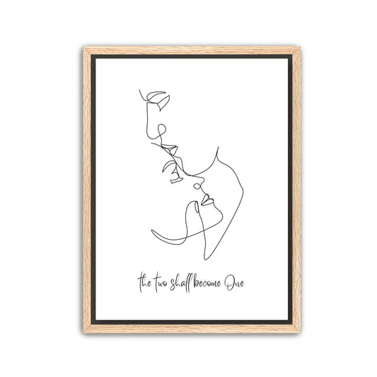 Two Become One Canvas