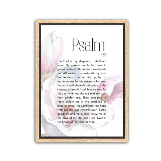 Psalm 23 Canvas