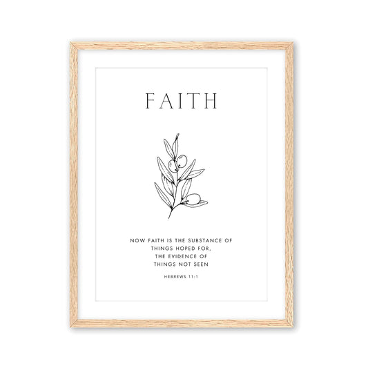 The Olive Faith Hope Love - Art Set