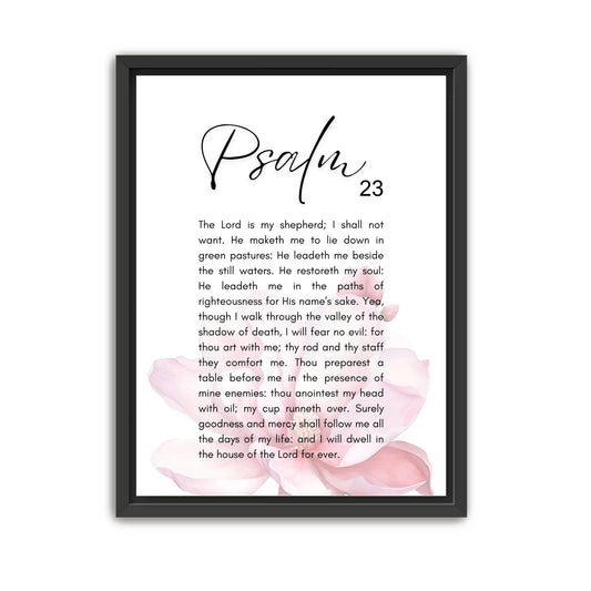 Psalm 23 Canvas