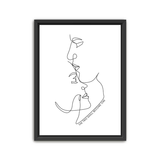 Two Become One Canvas