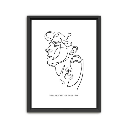 Two to One Canvas