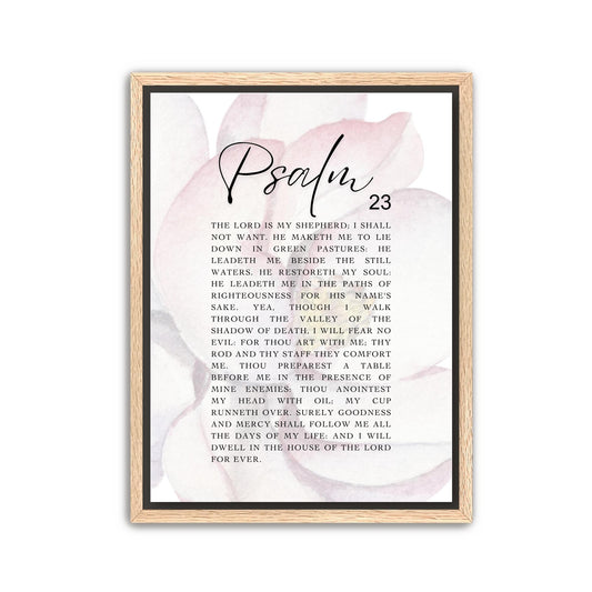 Psalm 23 Canvas