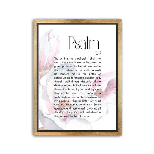Psalm 23 Canvas