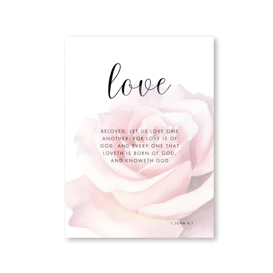 Bloom Faith Hope Love - Art Set