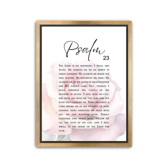 Psalm 23 Canvas