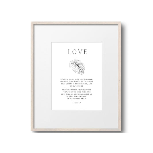 Faith Hope Love - Art Set