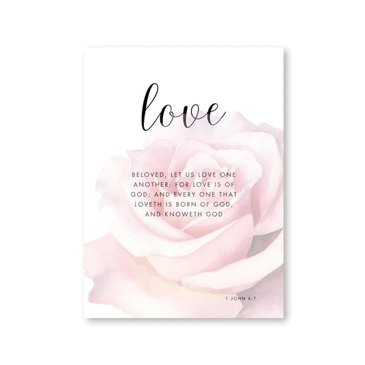 Bloom Faith Hope Love Canvas