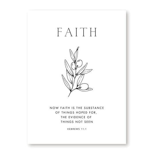 Faith Hope Love Canvas Set