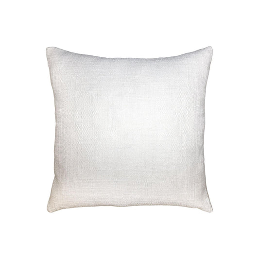 Hopsack Solid White